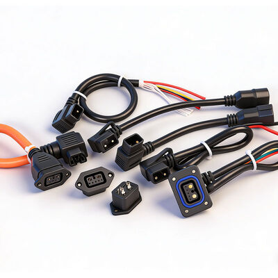 2+5 Pin Waterproof Battery Connector Male and Female Plug for E-Bike Power Charging & Discharging