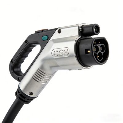 CCS2 European EV Plug Combo 2 DC Connector with 500 A / 350 KW Charging &10,000+ Mating Cycles