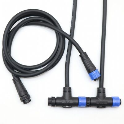 M16 Series IP67 Waterproof Quick-Lock Circular Connector 2-5 PIN and 8-15A for Electric Motorcycles