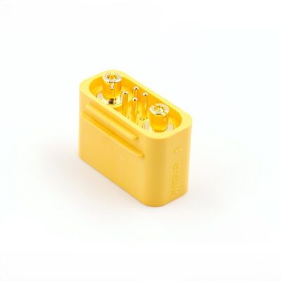 AS150U Anti-Spark Aviation Plug High-Current Connector With Signal Pins No. 8 Silicone Cable