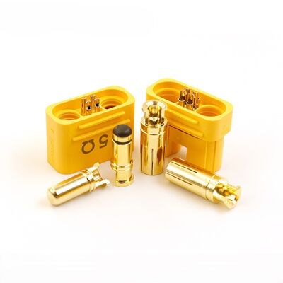 AS150U Anti-Spark Aviation Plug High-Current Connector With Signal Pins No. 8 Silicone Cable