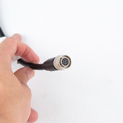 HR10A_10R_12P-L1.5M 12-Pin Circular Connector Industrial Camera Cable Assembly