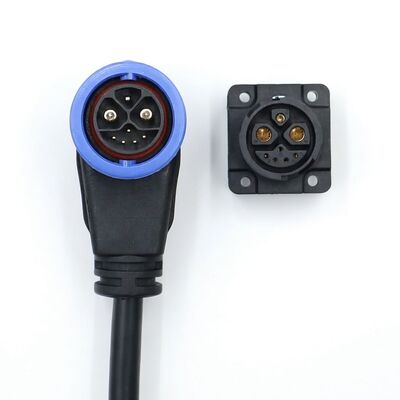 M25 IP67 Waterproof 50A EV Charging Connector for E-Scooter & Motorcycle