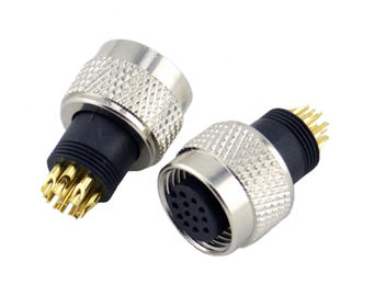 CCTV Camera IP67 / IP68 BNC Male Female Connector Quick Solderless Screw