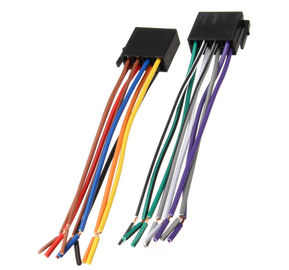 Generic Waterproof Electrical Wire Harness Cable In Standard Grey And Rainbow Coloured