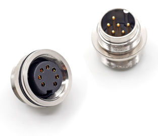 AISG PCB Board Male Female Connector Waterproof M12 M16 8 Pin