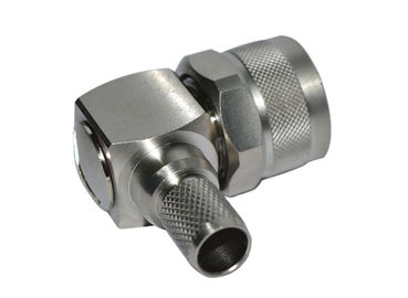 50ohm N Type Male Right Angle Crimp RF connector for LMR-400 Cable