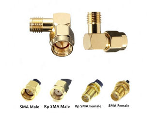 Wifi Router External Rf Connector Adapter Antenna Rp Sma Male To Double Rp