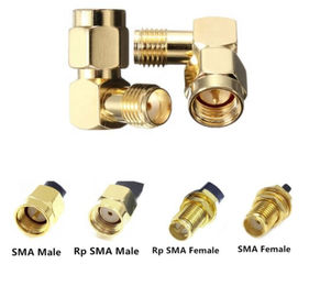 Wifi Router External Rf Connector Adapter Antenna Rp Sma Male To Double Rp