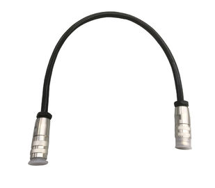 M16 M12 Pin Soldering Type Female To Male Connectors AISG Long Tail Assembly