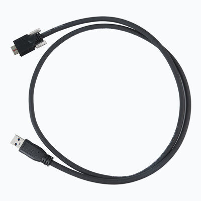 Câble USB 3.0 pour vision industrielle haute flexibilité, chaîne porte-câbles – Type-A vers Micro-B avec verrouillage à vis
