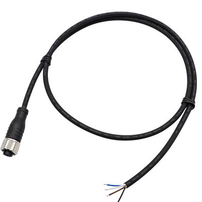 Connecteur rond étanche mâle/femelle M12 pour contrôle LEV de moto électrique