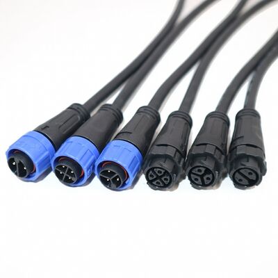Connecteur circulaire à verrouillage rapide imperméable à l'eau IP67 2 5 pin 8 15 A pour moto électrique