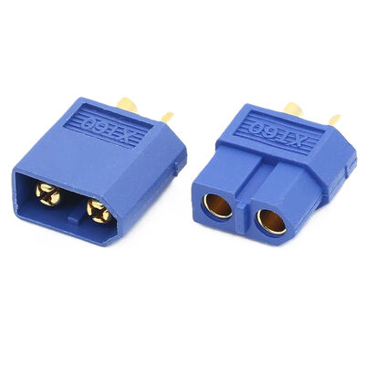 10AWG Connecteur de drone de la série XT60 Modèle de prise avec 35A nominale et 2-3 configuration PIN