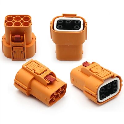 Connecteur HVIL de petite série carrée 800V 46A prise étanche pour véhicules à énergie nouvelle